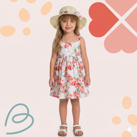 Dress with a hat