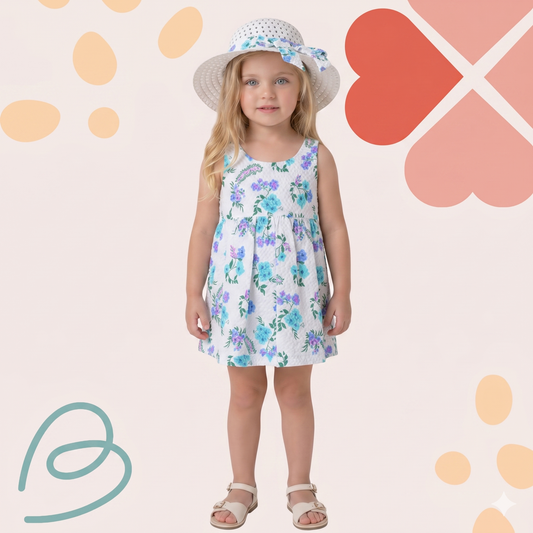 Dress with a hat