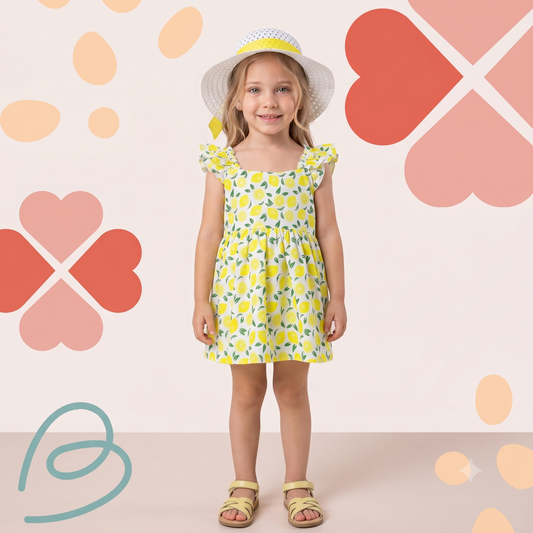 Dress with a hat
