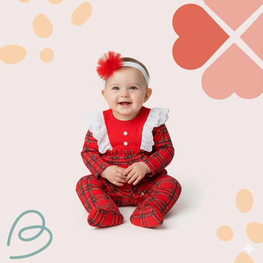 Christmas cotton overall
