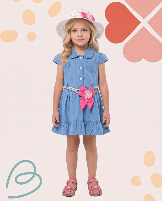 Dress with a hat