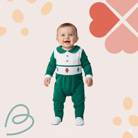 Christmas cotton overall