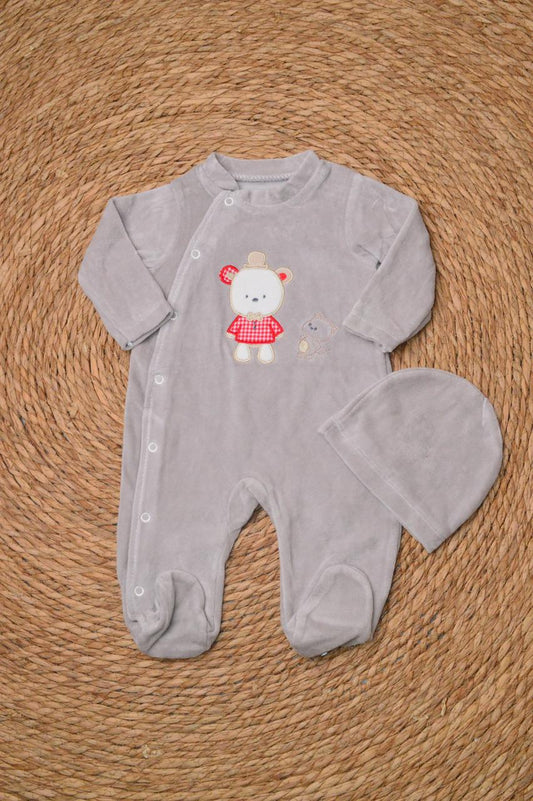Velvet overall