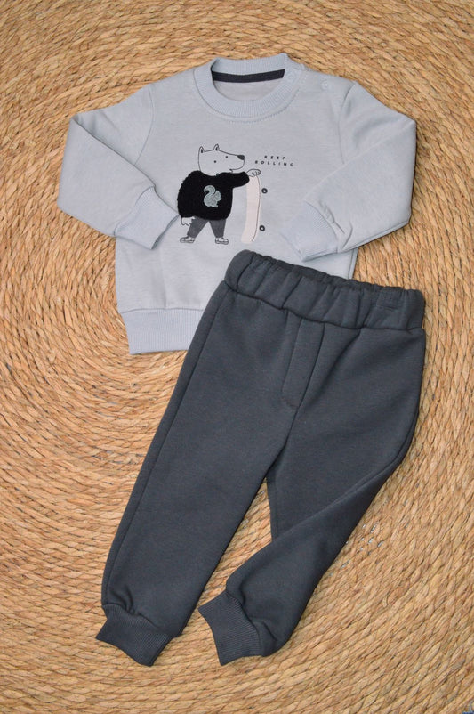 Fleece set 2 pieces
