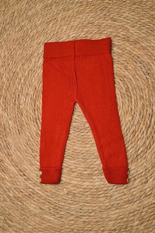Wool legging