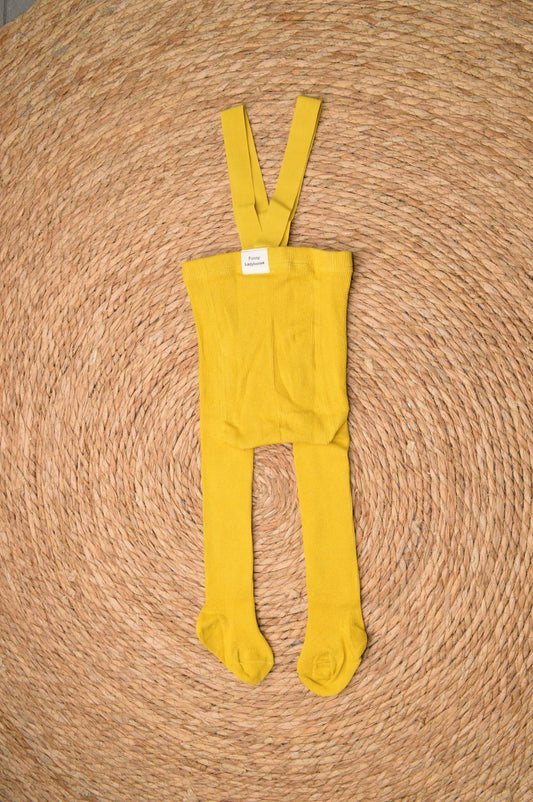 Baby legging with suspender