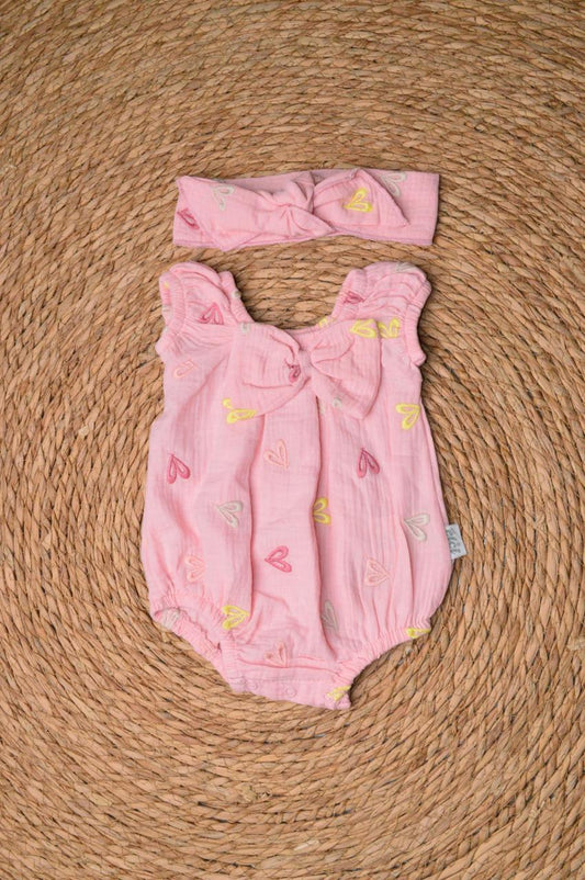Romper with headband