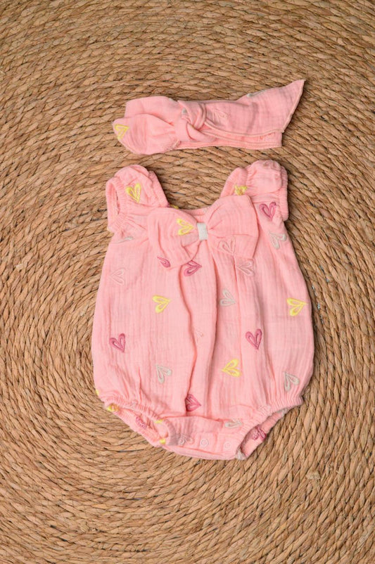 Romper with headband