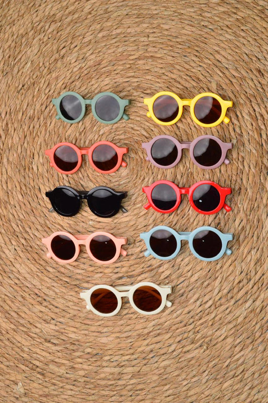 Round frame sunglasses