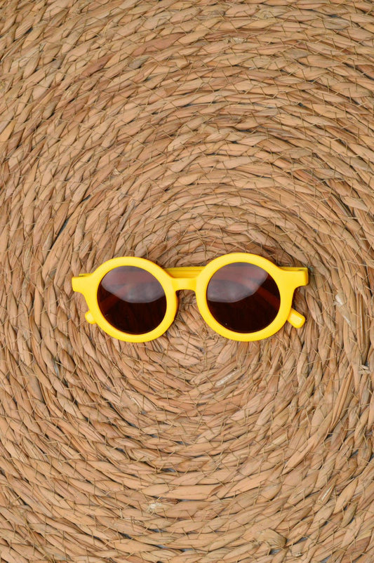 Round frame sunglasses