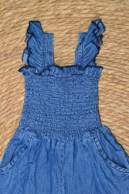 Denim jumpsuit