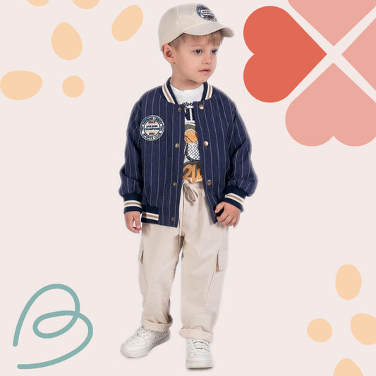 Set 3 pieces with a hat