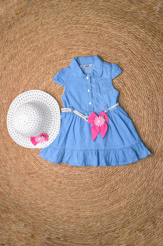 Dress with a hat