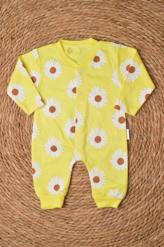 Flower baby overall
