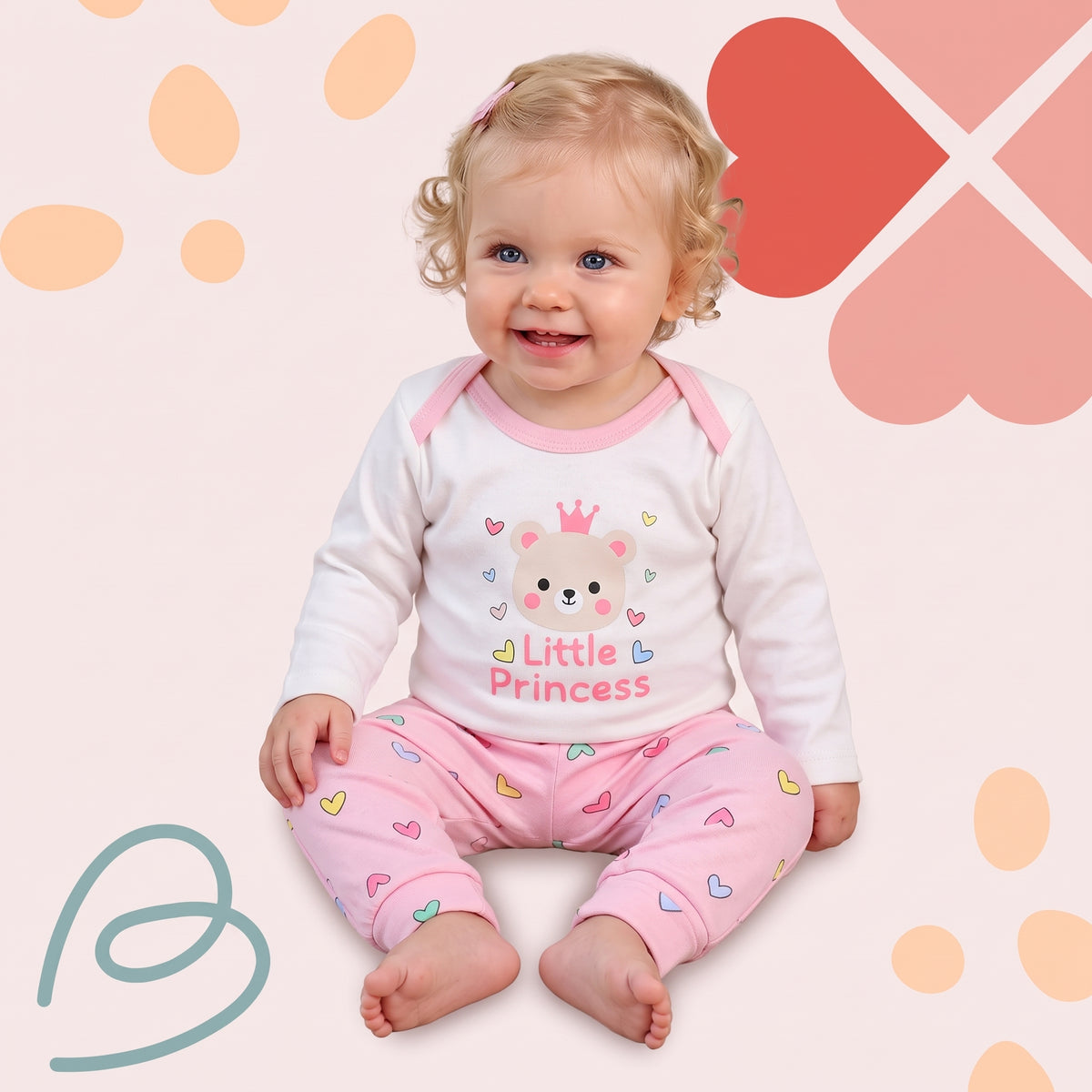Cotton set 2 pieces, photo 1