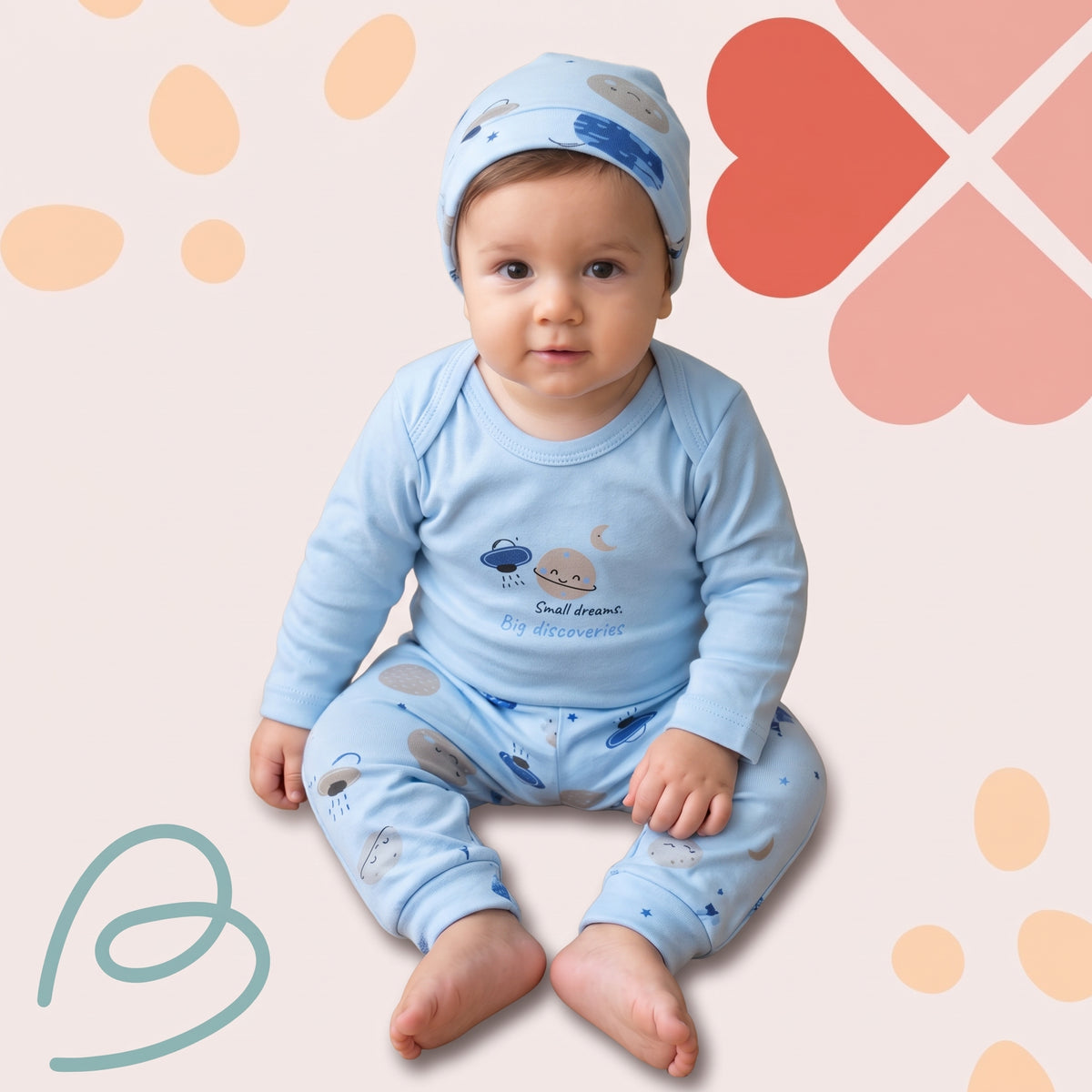 Cotton set 2 pieces, photo 1