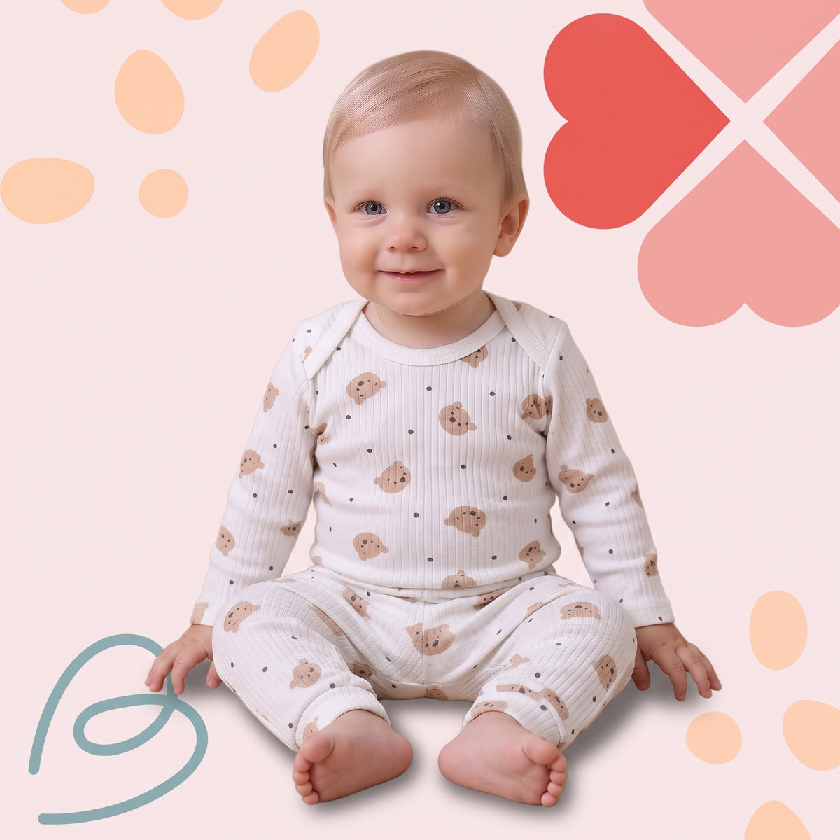 Cotton set 2 pieces, photo 1