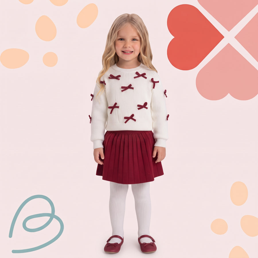Wool set 2 pieces with tights