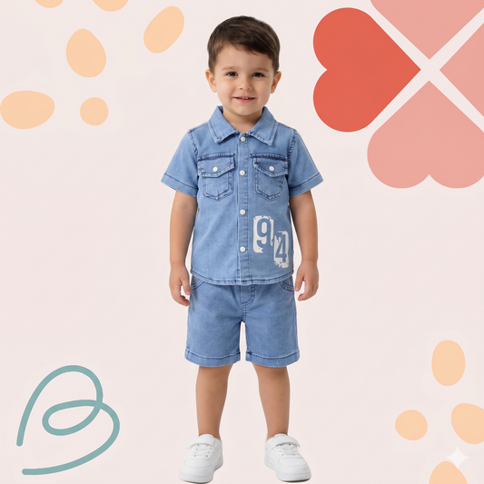 Denim set 2 pieces