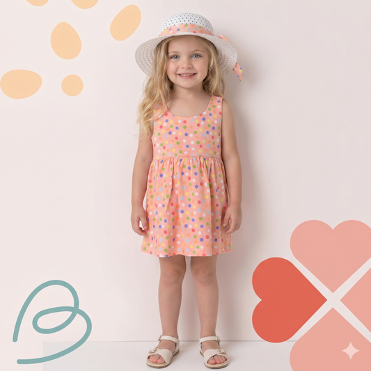 Dress with a hat