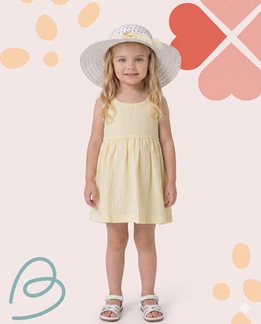 Dress with a hat