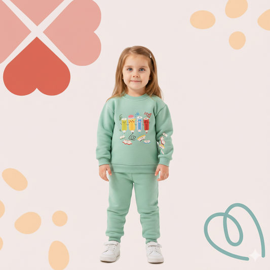 Fleece set 2 pieces