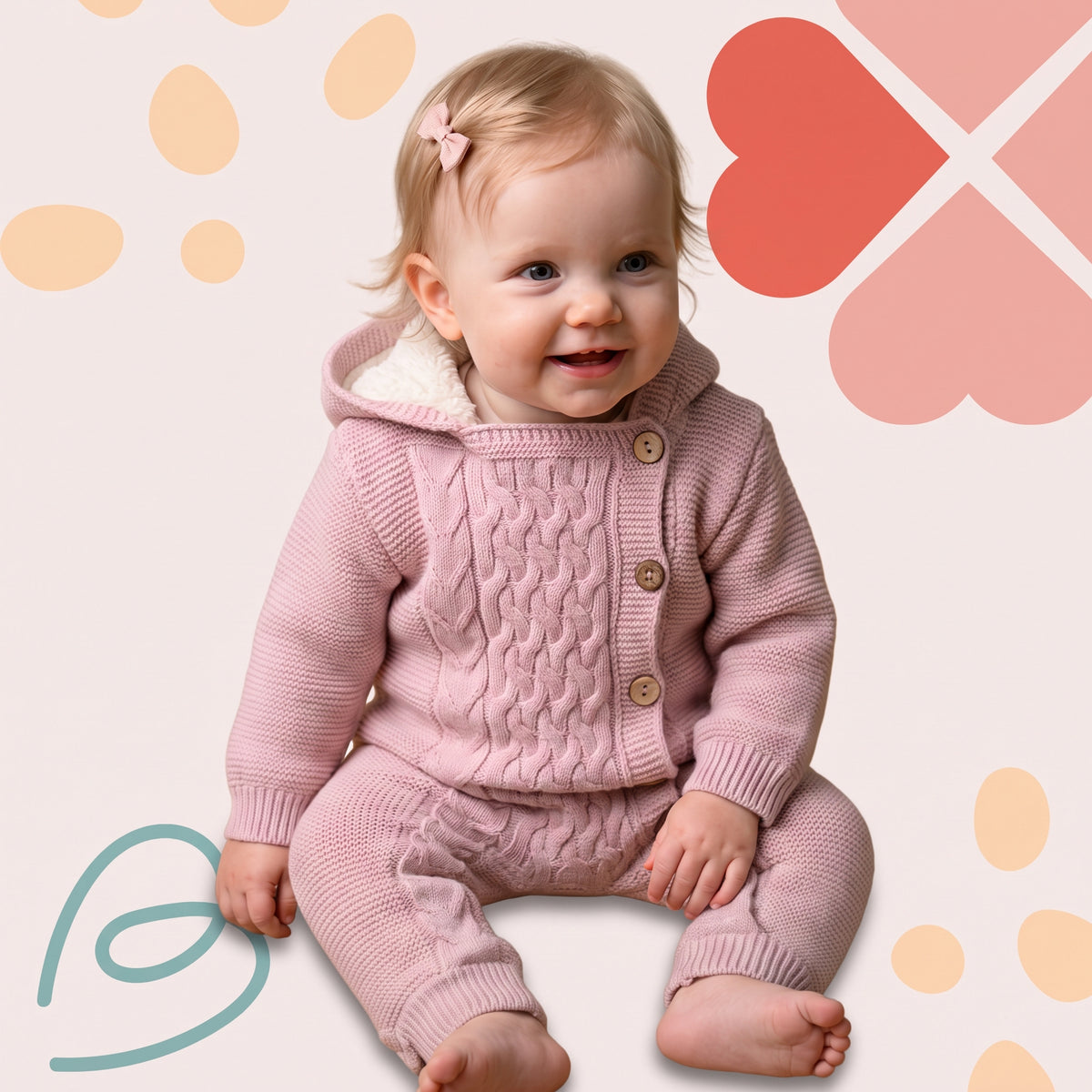 Wool fleeced overall, photo 1