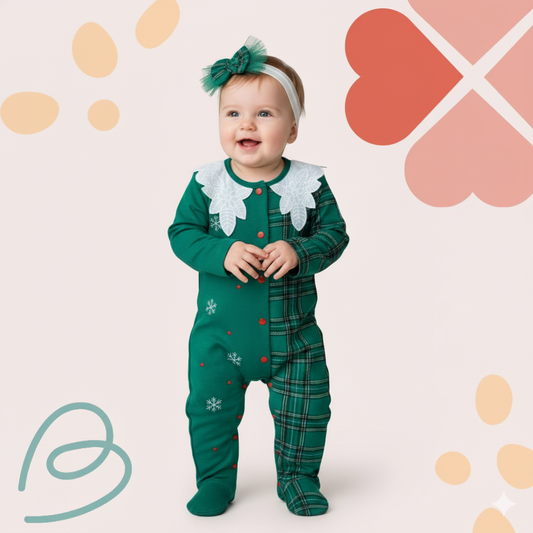 Christmas cotton overall