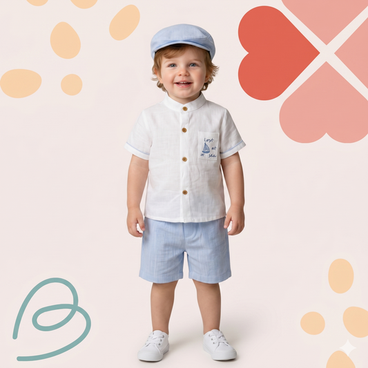 Set 2 pieces with a beret