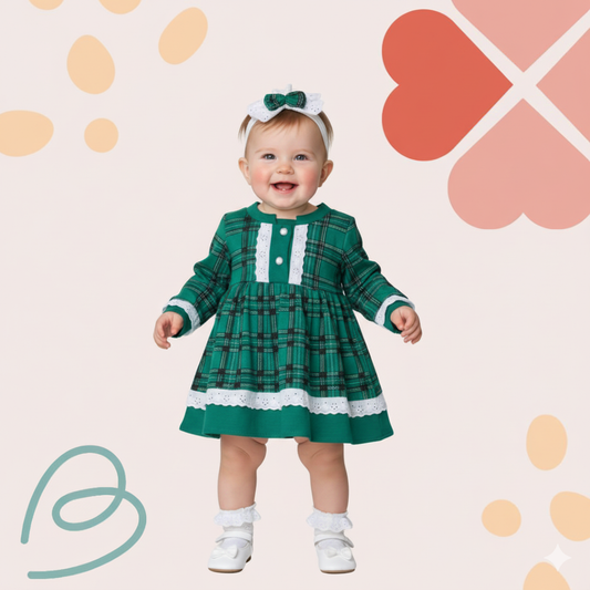 Christmas cotton dress