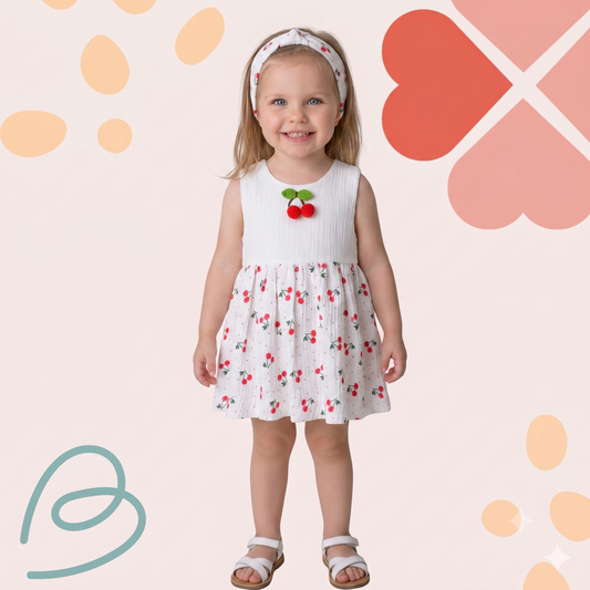 Dress with headband