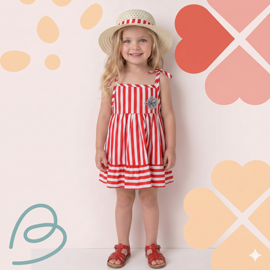 Dress with a hat