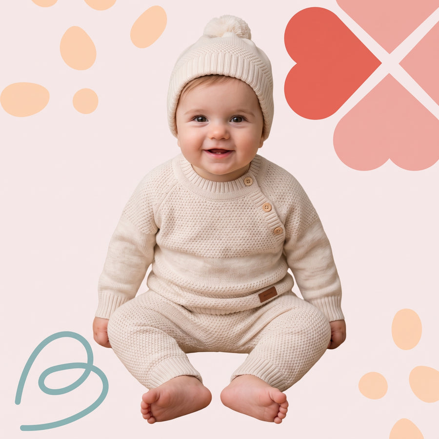Wool set 2 pieces with a beanie