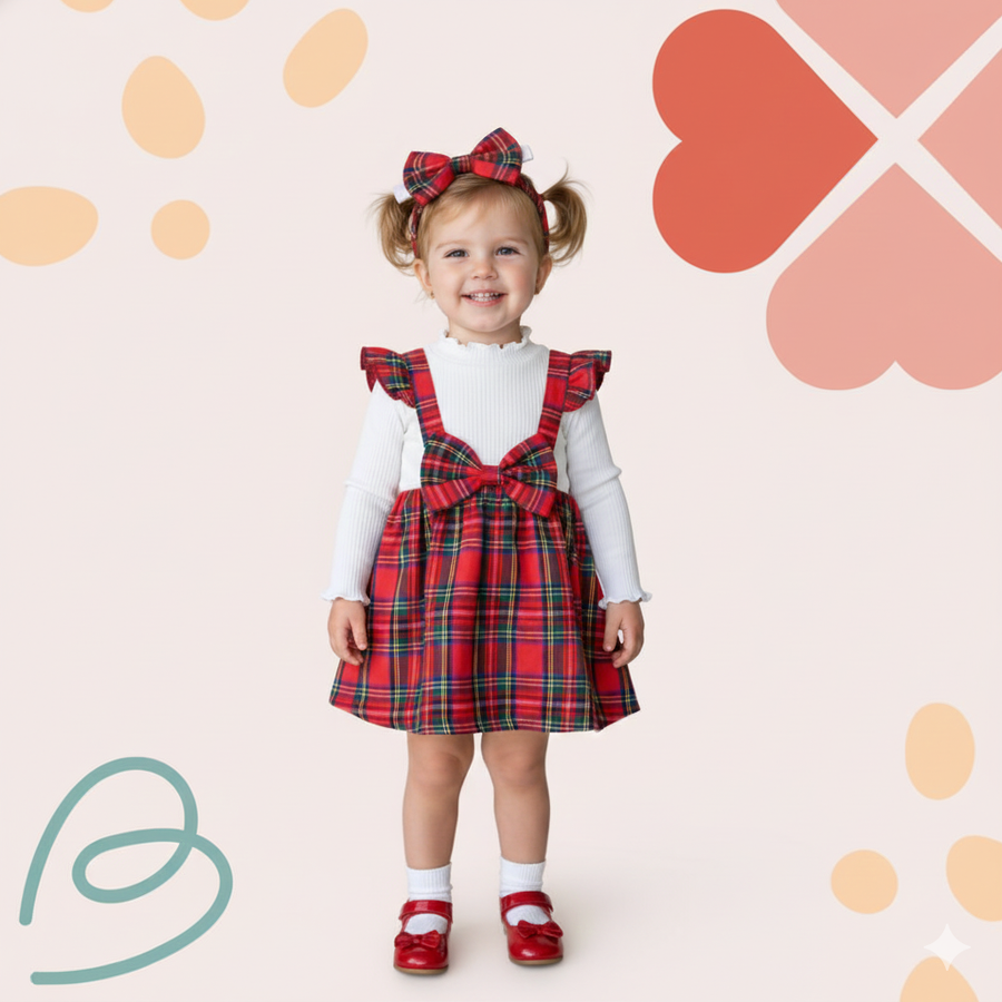 Dress with a headband