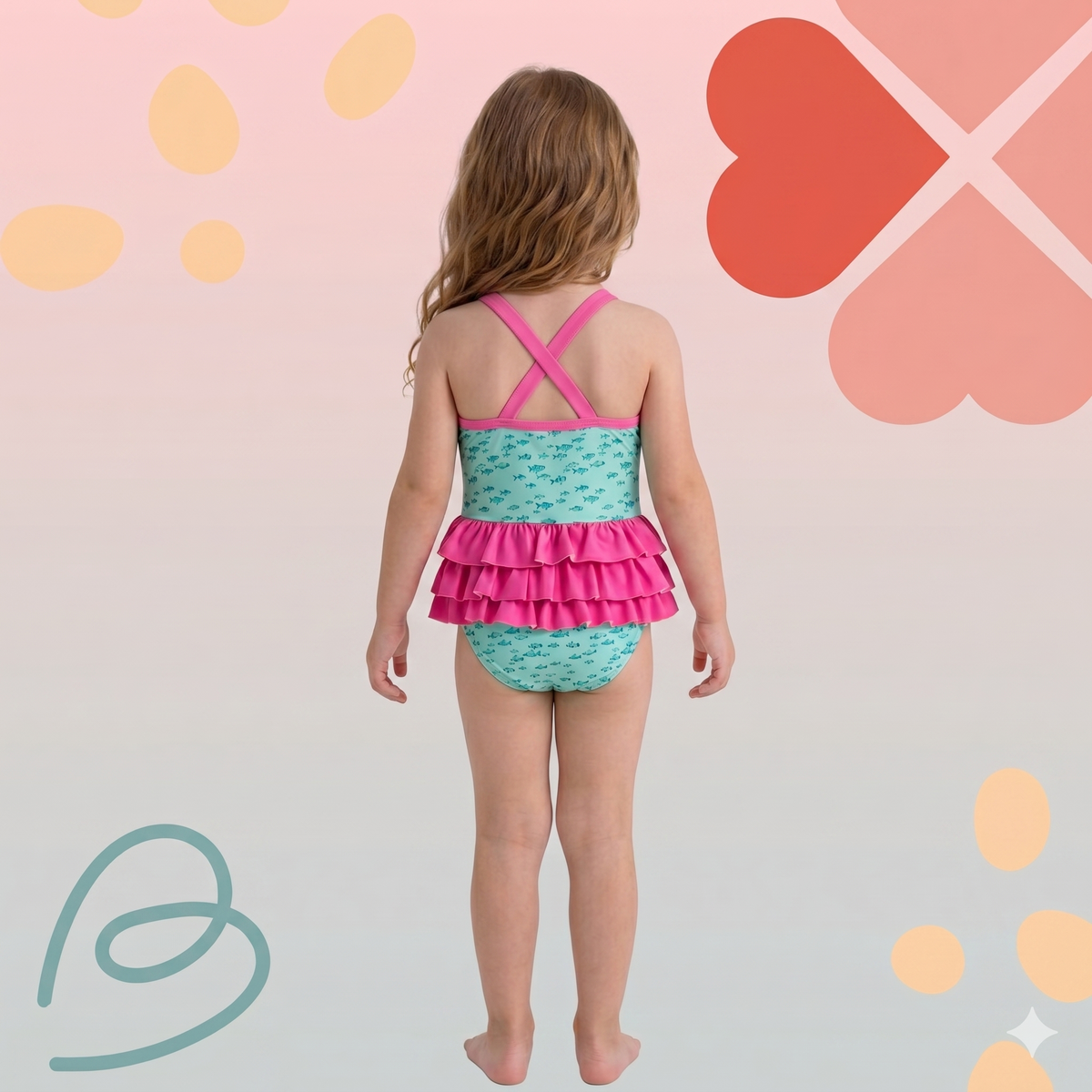 One piece flamingo swimsuit, photo 2
