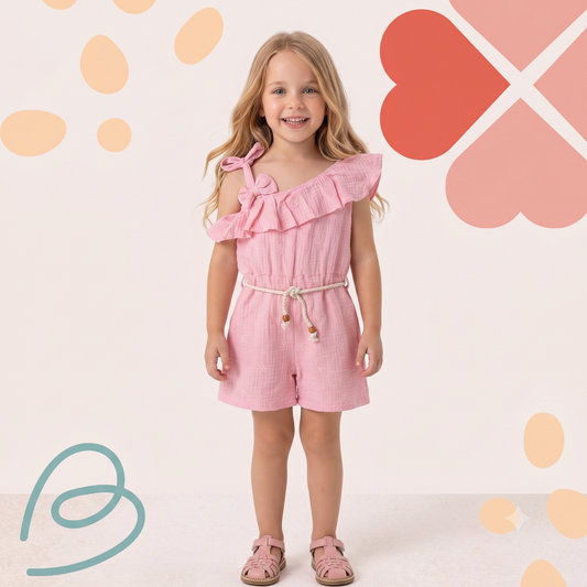 Linen overall