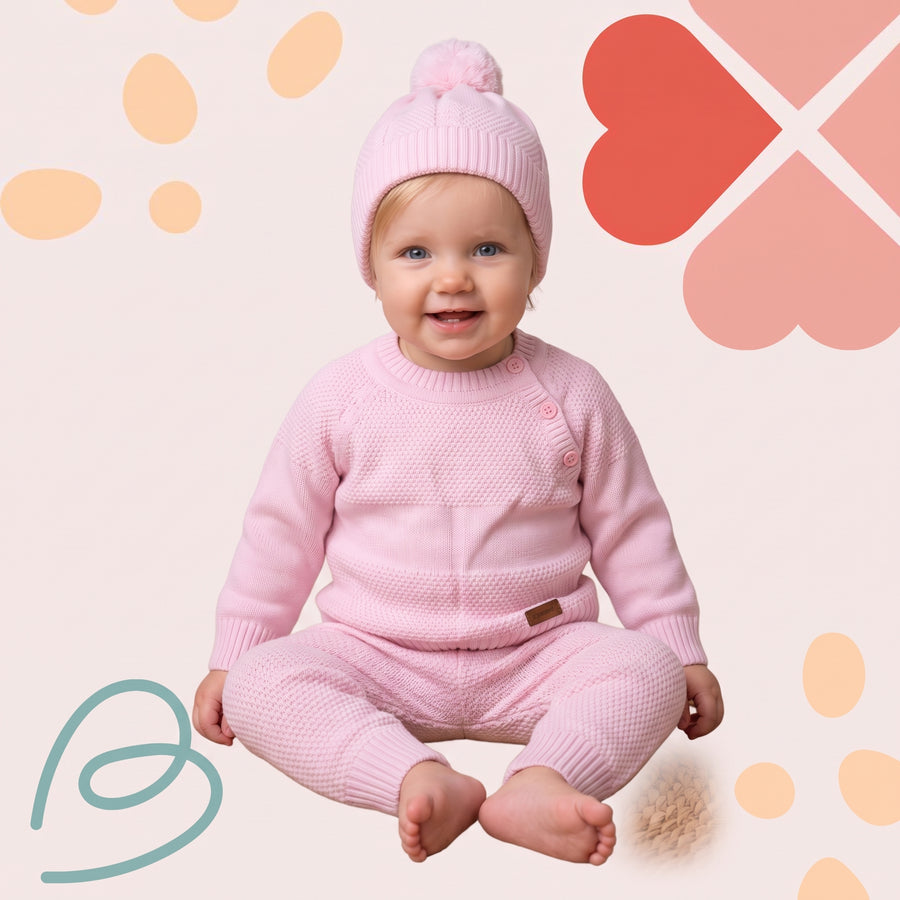 Wool set 2 pieces with a beanie