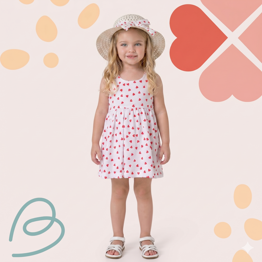Dress with a hat