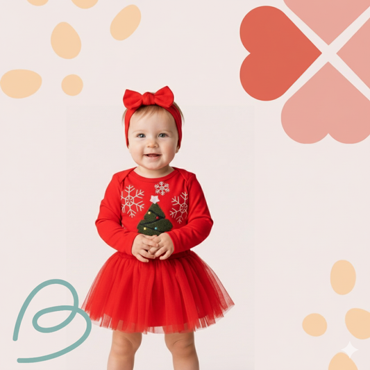 Christmas set 2 pieces with a headband