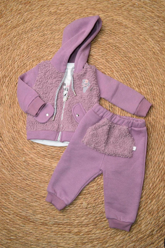 Fleece set 3 pieces