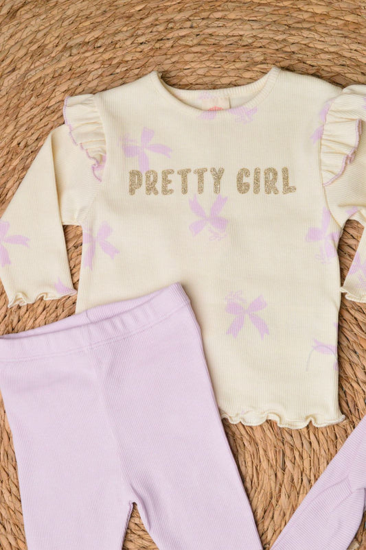 Cotton set 2 pieces with a headband