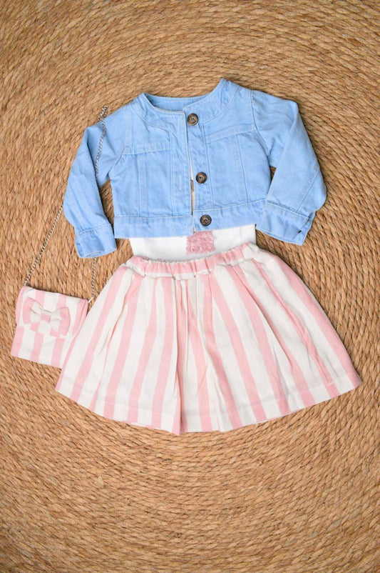 Set 3 pieces with a handbag