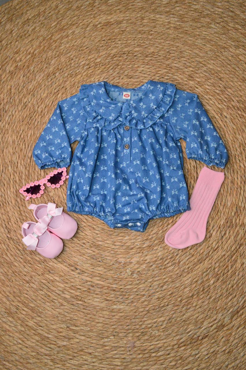 Denim romper, photo 4