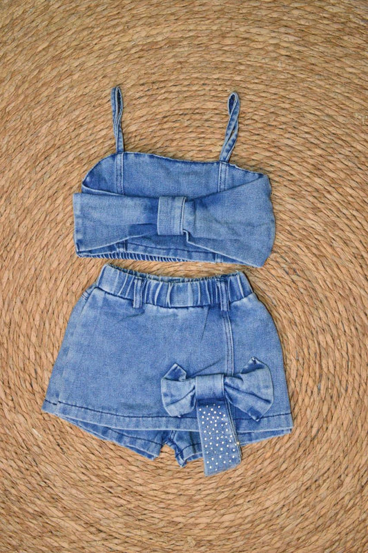 Denim set 2 pieces