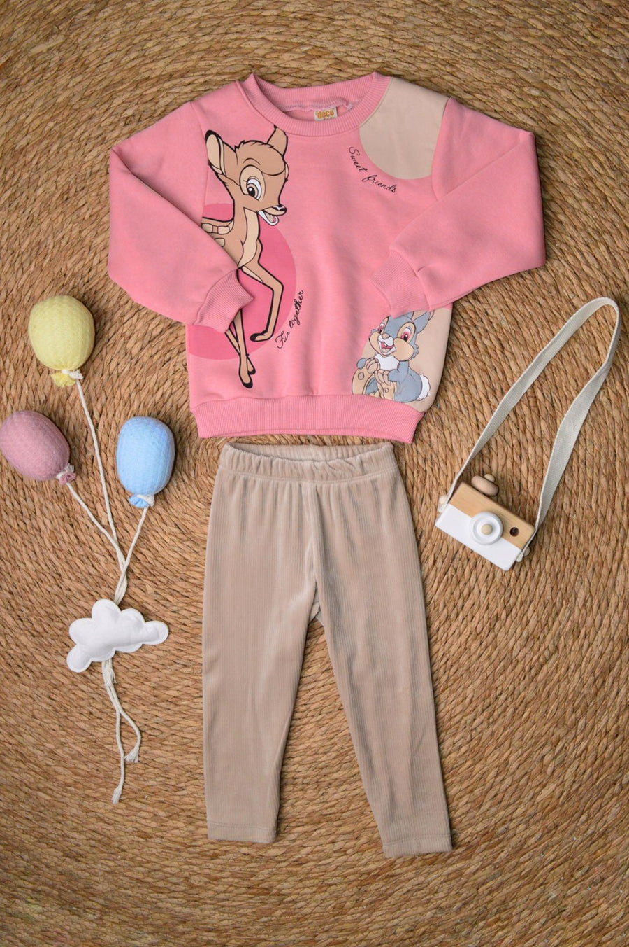 Fleece set 2 pieces