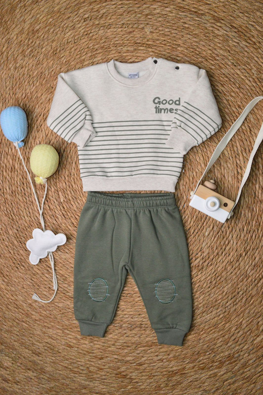 Fleece set 2 pieces