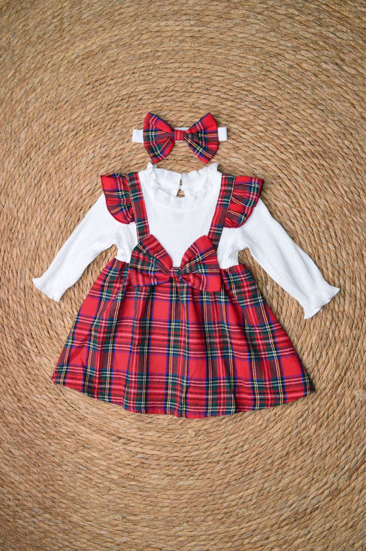 Dress with a headband