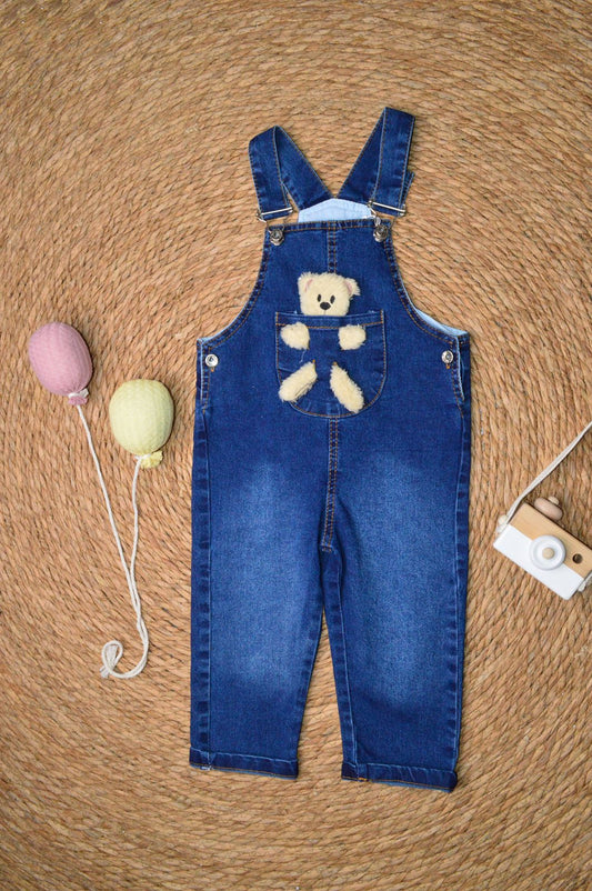Denim salopette