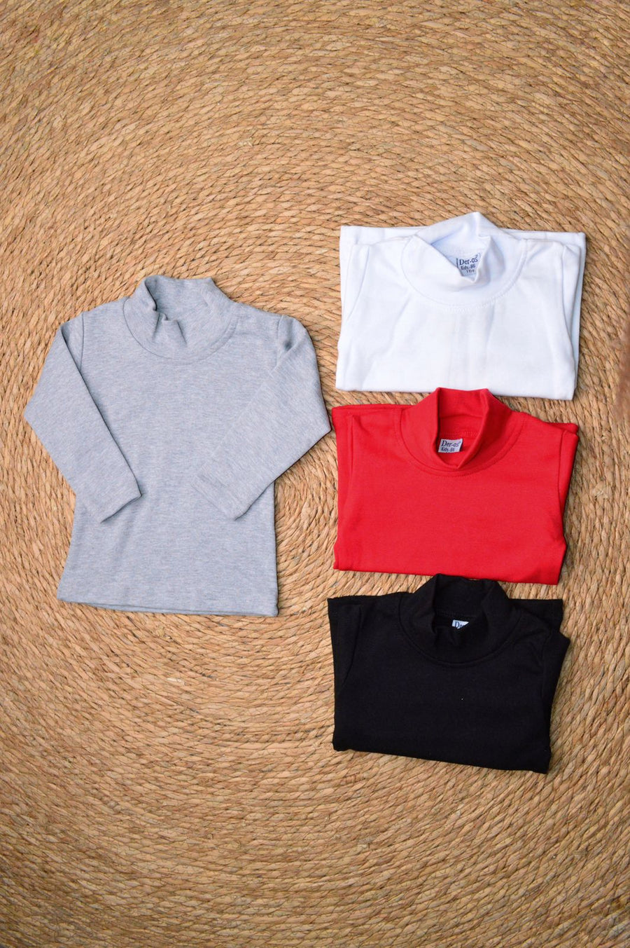 Fleece turtleneck