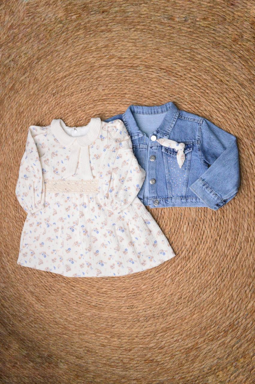 Dress with denim jacket, photo 7